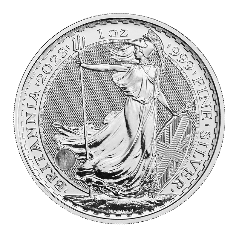 Image for 1 oz. Silver Britannia Coin (2023) from TD Precious Metals